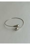 Heliophilia Silver Pulsera de Latón Plateada